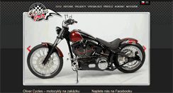 Desktop Screenshot of olivercycles.com